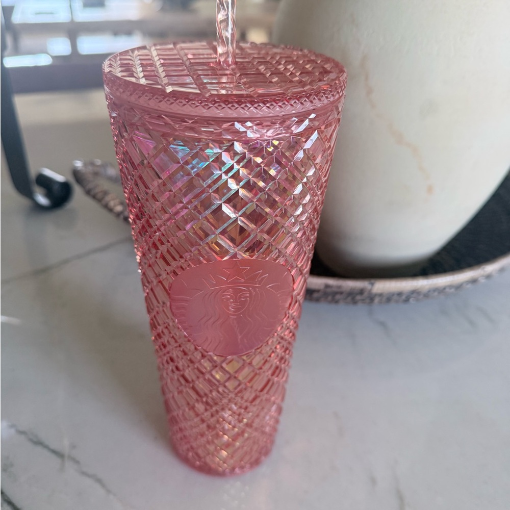 Starbucks Iridescent Pink Diamond Tumbler